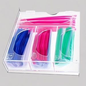 Clear Ziplock Bag Organizer, mountable plastic bag organizer,